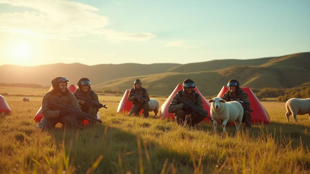 Airsoft : Ce qu'il faut savoir pour organiser un jeu avec des moutons