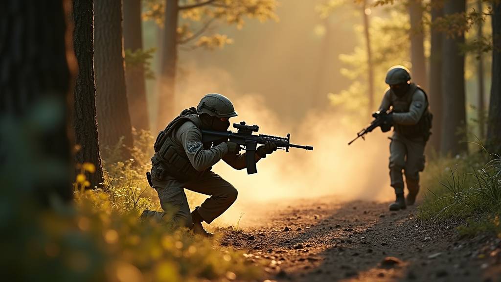 Préparer une partie d'attaque défense top chrono en airsoft
