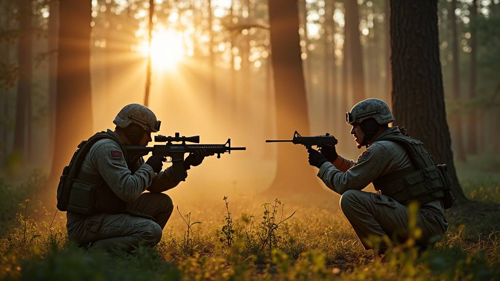 Le binôme sniper en airsoft