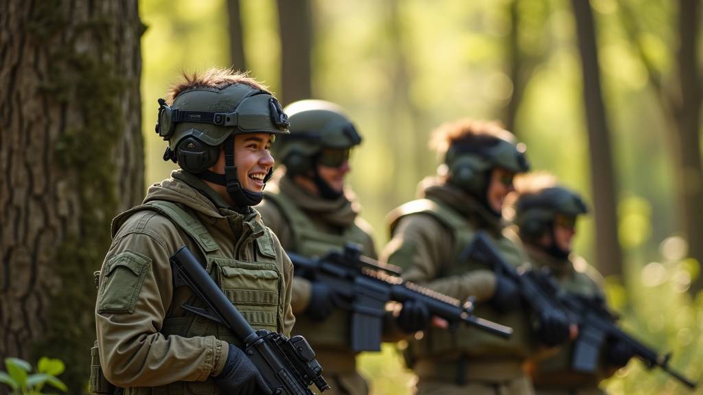 L'airsoft, entre rires, tactiques et interviews décalées