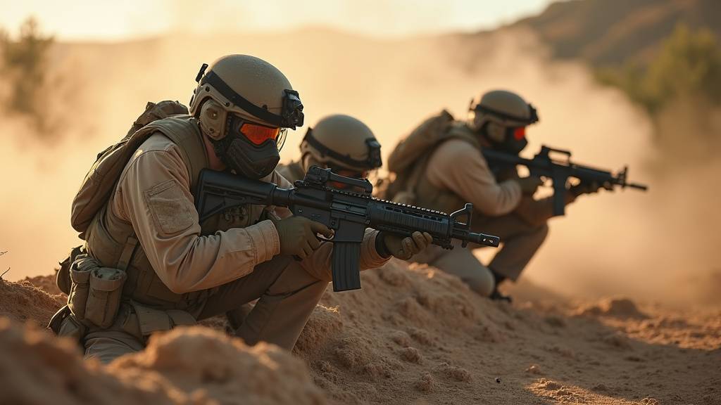 Maîtriser l'airsoft comme le RAID : astuces et entraînements