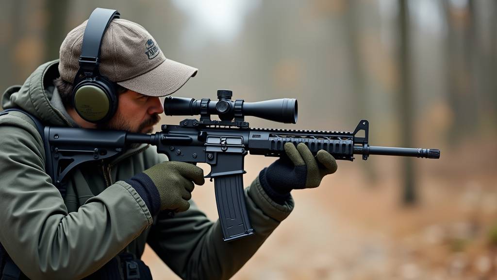 Un joueur mineur portant un masque et un gilet, encadré par un adulte