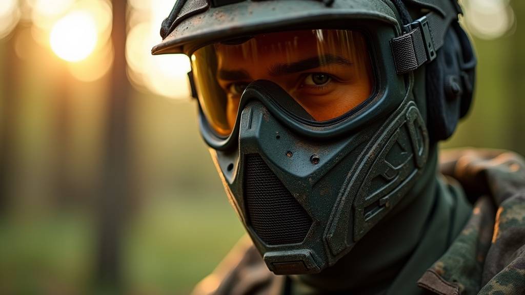 Pourquoi un masque est indispensable en airsoft